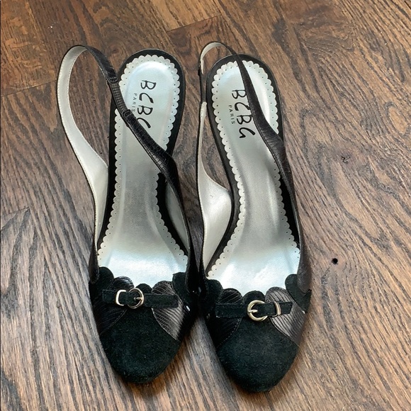 BCBG Paris Shoes - BCBG Slingback Pumps - Size 7